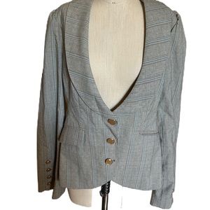 Arden B plaid blazer. Size medium